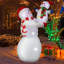 Gonflable bonhomme de neige