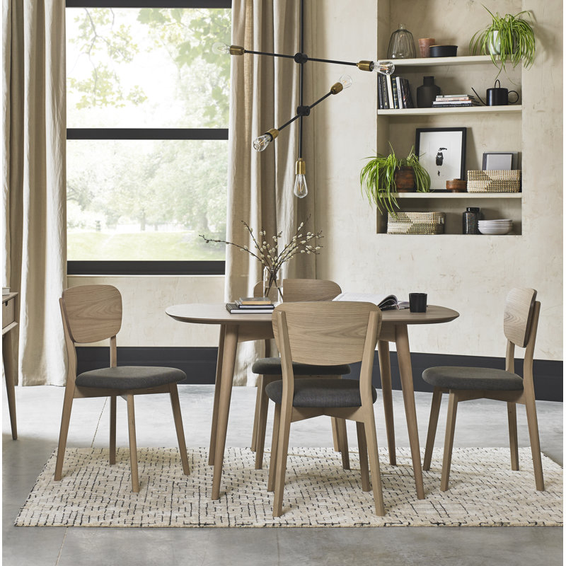 Sievers 4 - Person Dining Set, H77 x L129 x W85cm