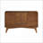 Cabinets, 47.3'' Mid Century Modern Sideboard with 2 Doors 3 Drawers, Walnut Brown Storage Buffet | MDF | Kitchen