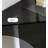 Black Hexagonal Acrylic Console Table-107088602