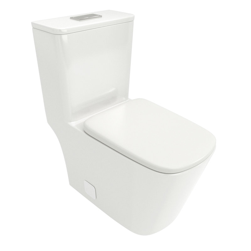 Ceramic One Piece Toilet,Dual Flush With Soft Clsoing Seat