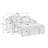 55.51 Inch Versatile Foldable Sofa Bed-123054096