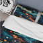 Cosmic Harmony - Ensemble de housse de couette abstrait-993659472