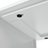 Valencia 56.3" Rolling Kitchen Island With Extended Table,LED Lights,Power Outlets And Glass Doors-471871454
