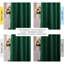Heavy Velvet Eyelet Ready Made Thermal Drapes & Curtains-119207236-119207239