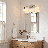 Yvonne 3-Light Dimmable Vanity Light in Chrome-1746959622