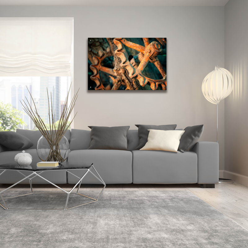 «Red River Rust 06» par Gordon Semmens, H 24 po x l 36 po x P 0,2 po