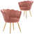 Tissu rose foncé