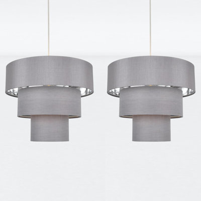 29cm H Silk Empire Pendant Shade