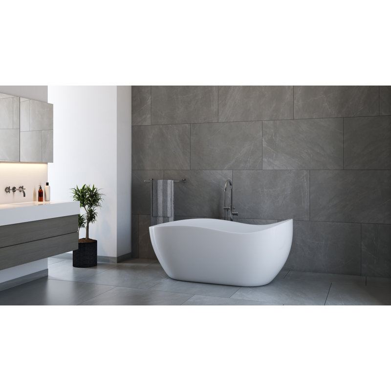 68'' x 31'' Soaking Acrylic Bathtub
