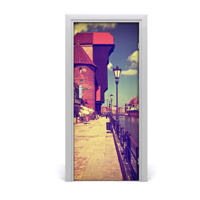 Gdansk Poland Door Decal