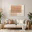 Minimalisme 30, art mural en métal brun-1522997102