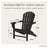 Verlyn Traditional HDPE Weather-Resistant Outdoor Adirondack Chair-110690478