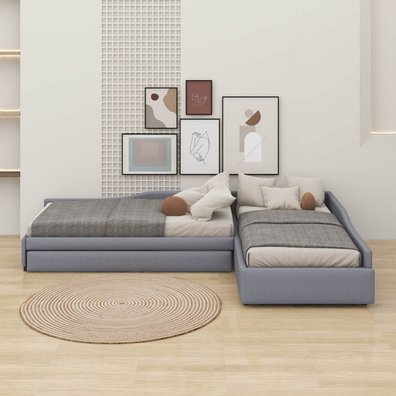 Twin Size Daybed With Trundle And Drawer