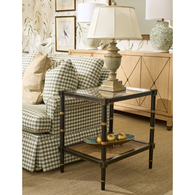 Glass End Table