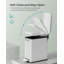 Conell Plastic Step On Kitchen Trash Can - 10L-2092508588