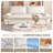 73.2"Queen Pull Out Sofa Bed,3-in-1 Convertible Sleeper Sofa,Multi-Functional Velvet Loveseat Bed-803088176