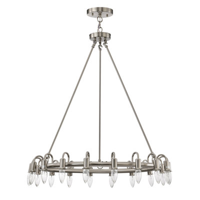 Lustre à 18 lumières Jacolyn
