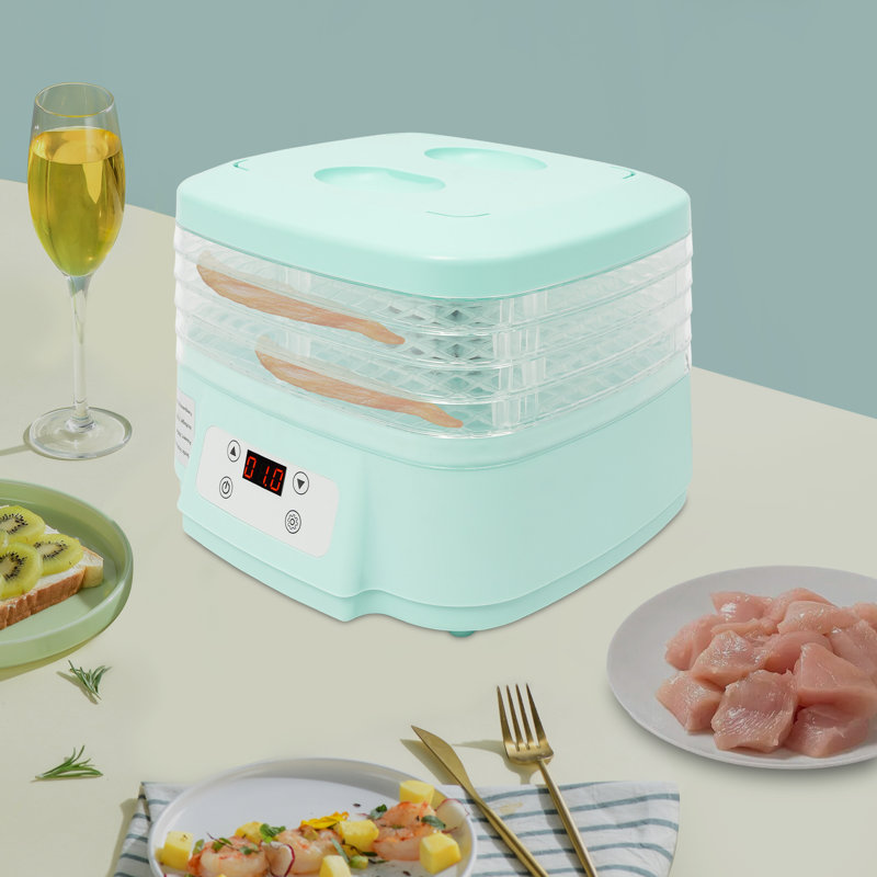 Déshydrateur d'aliments 5 plateaux avec minuterie réglable