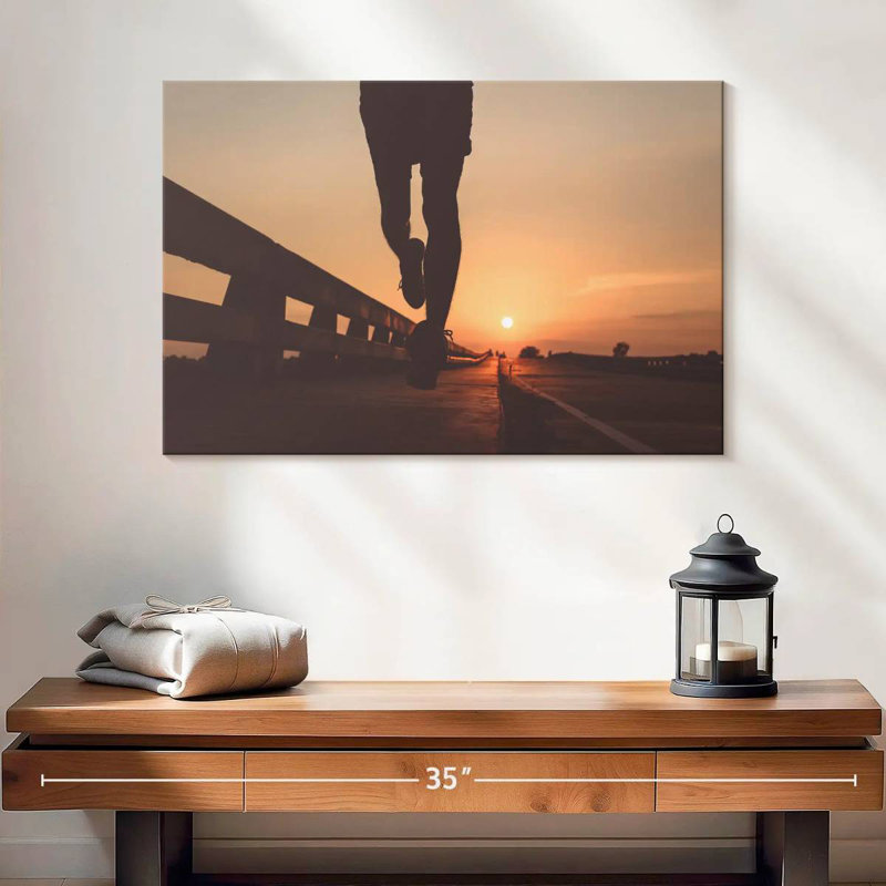 Sireci Sunset Jogging, 16" H x 24" W