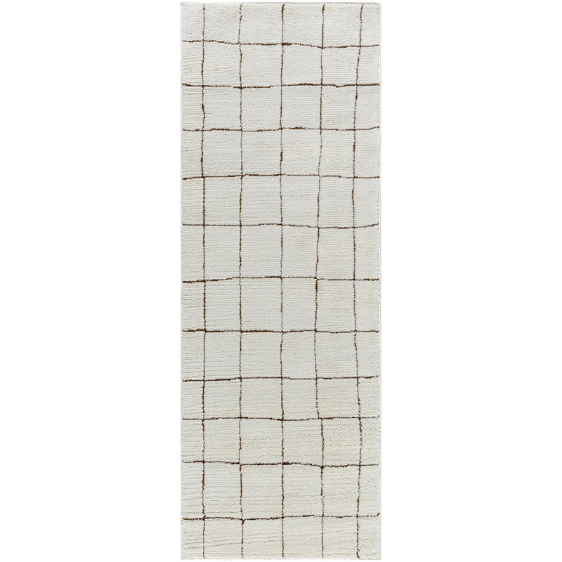 Tapis moderne ivoire Our PNW Home x Livabliss Cascade, Runner 2'8" x 12'