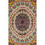 Tapis vert / orange / jaune Dimonetta Ikat-23392869