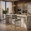Tabouret de comptoir 26,4 po Krassen
