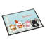 Tapis d'extérieur antidérapant Chloe-Nicole Merry Christmas-18737153