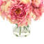 Peonies Arranged in Glass Vase-1080093595
