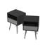 Table de chevet 1 tiroir Loletha - gris
