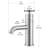 Nova Single-Hole Single-handle Bathroom Faucet-49032521