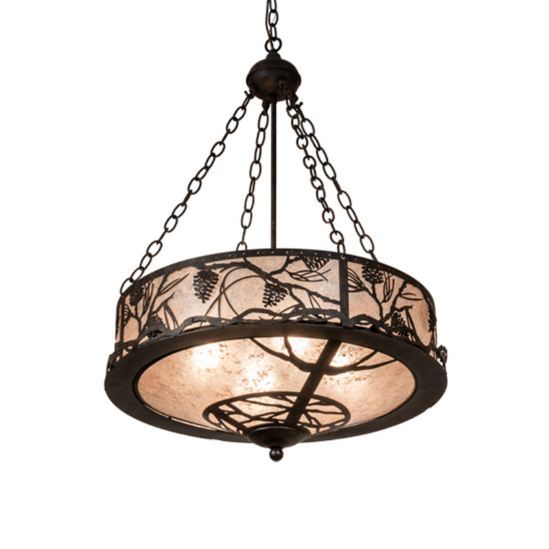 Whispering Pines 4 - Light Chandelier