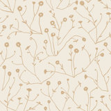 Susan Hable Floral Wallpaper by Susan Hable
