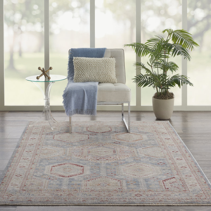 Silvian Oriental Indoor Rug, Rectangle 5'3" x 7'8"