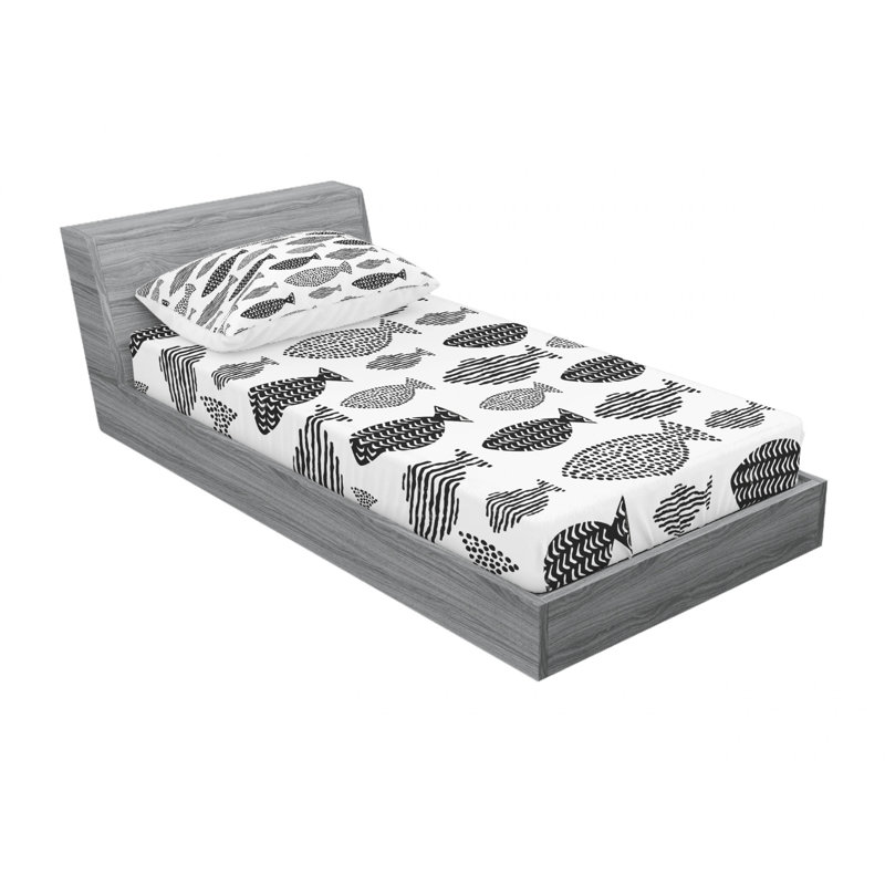 Ensemble de draps Minimalist, Taie d'oreiller pour lit simple TG