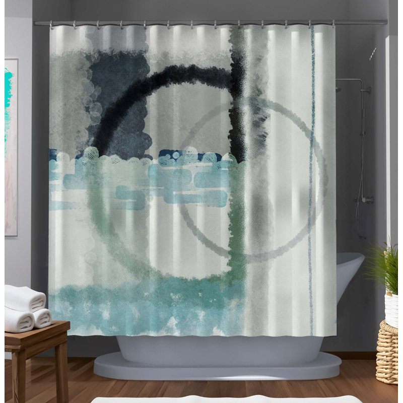 Abstract Shower Curtain