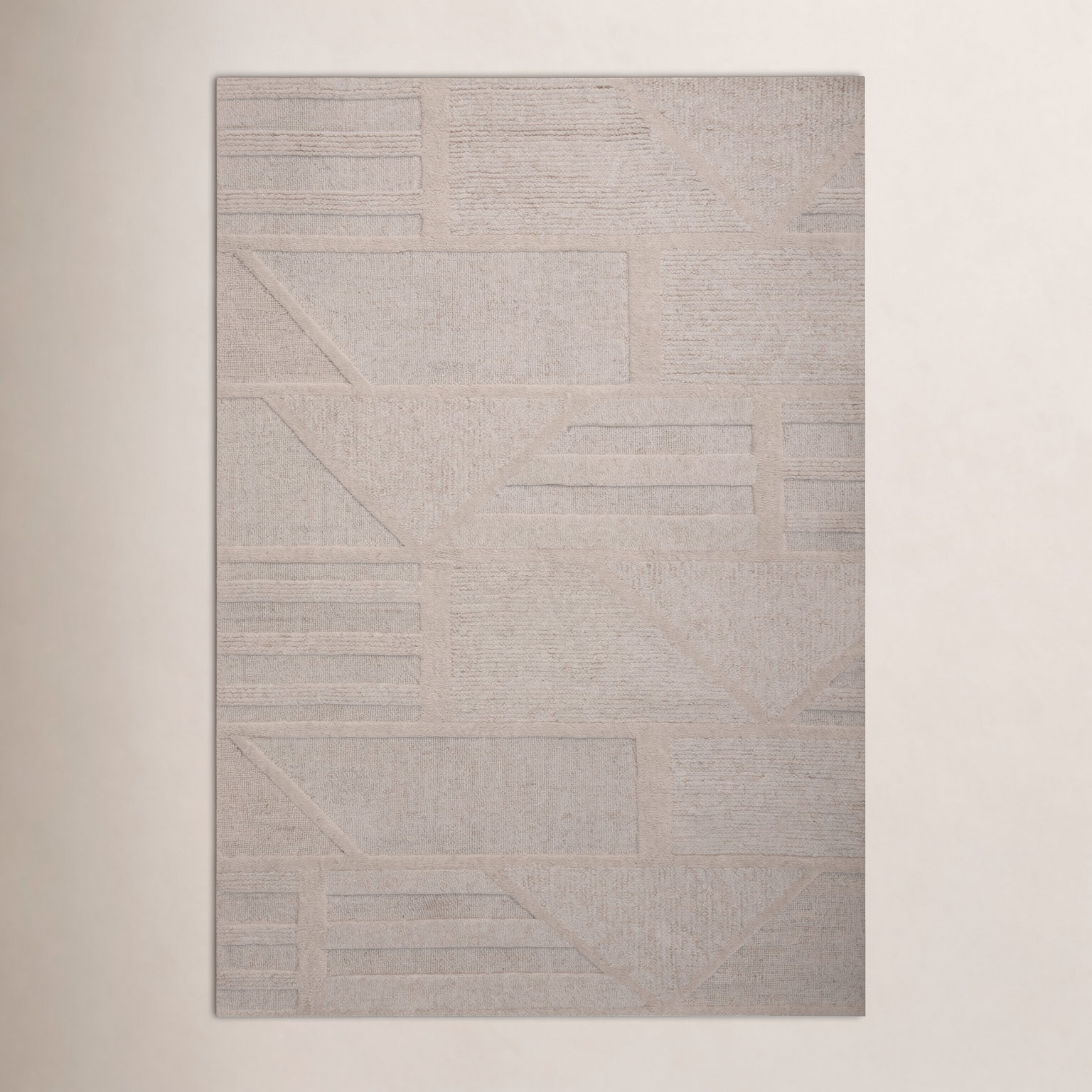 Hand-Tufted Wool Rug, Rectangle 8'9" x 11'9"