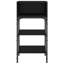 Dungall 35cm W Iron Bedside Table-1133635093
