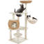137.5cm H Tall Rattan Cat Tree