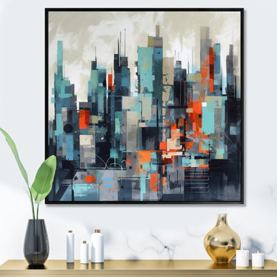 Jalessia " Green And Grey City In Simplicity "