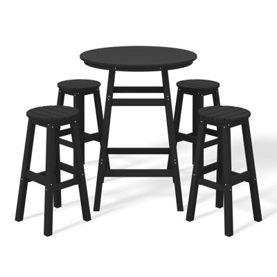Laguna 5-Piece Round Bar Set