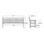 Banc 72 po POLYWOOD Rockford Chippendale-3948930