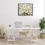Cadre flottant en porcelaine avec fleurs, design par Franklyn Gregory-647701897-647701899