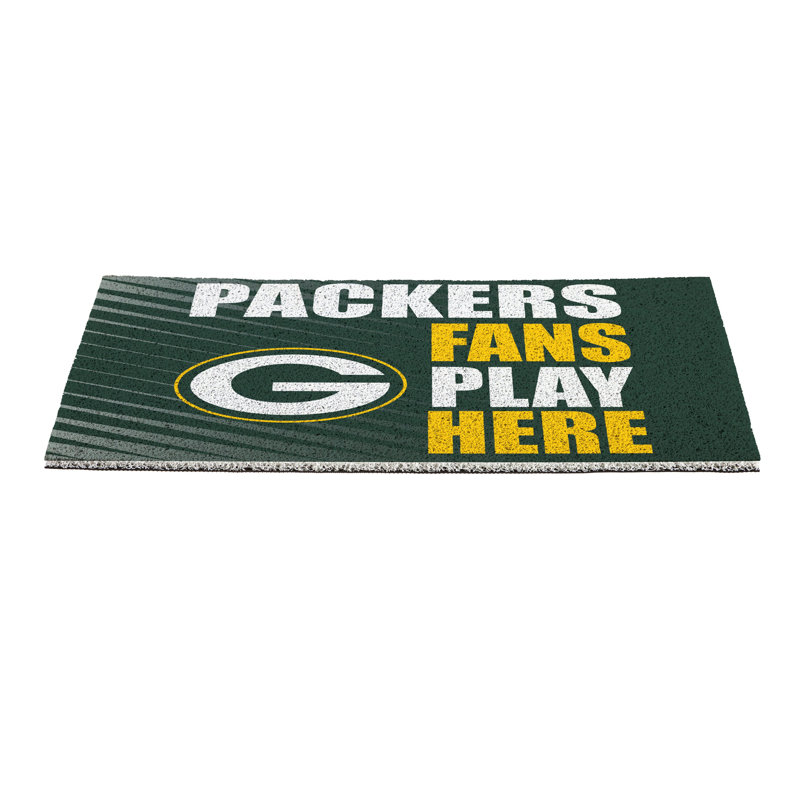 Tapis en PVC Green Bay Packers, 28 po x 16 po