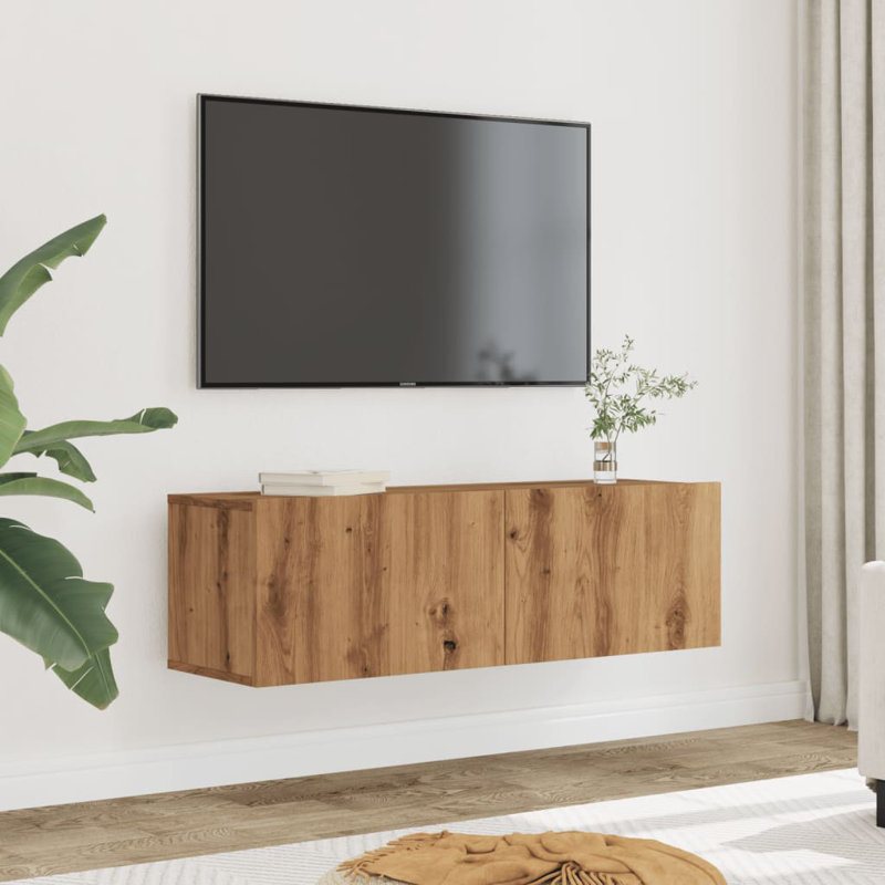 Meuble télé vidaXL, Chêne artisanal