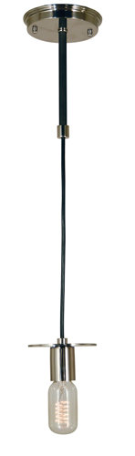 Camarda 1 - Light Single Pendant, Polished Nickel