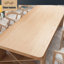Bureau rectangulaire brun en bois massif-1532616141