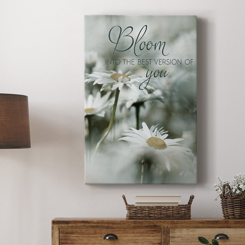Bloom -Custom Wrapped Gallery Cavas, 18" H x 12" W