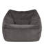 icon Natalia Large Beanbag and Pouffe Set Corduroy Navy Blue-63656827