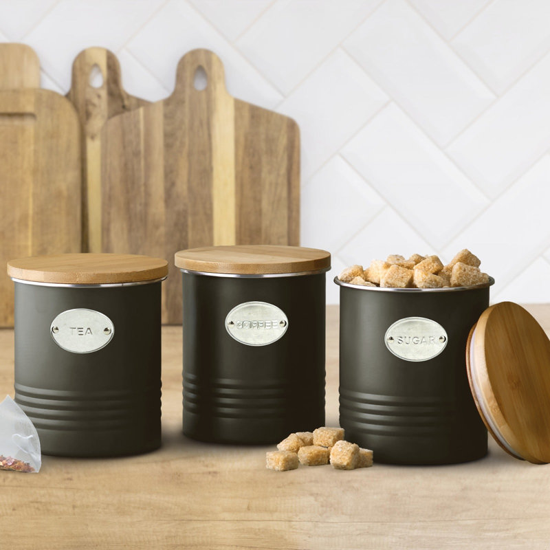 Metal Jar - Set of 3